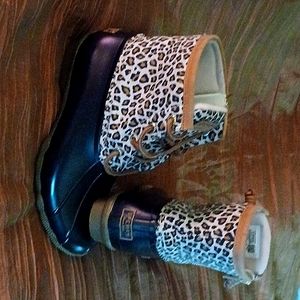 Sperry Leppard Boat Boots